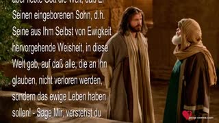 Jesus spricht über die geistige Wiedergeburt und das Reich Gottes ❤️ Grosses Johannes Evangelium