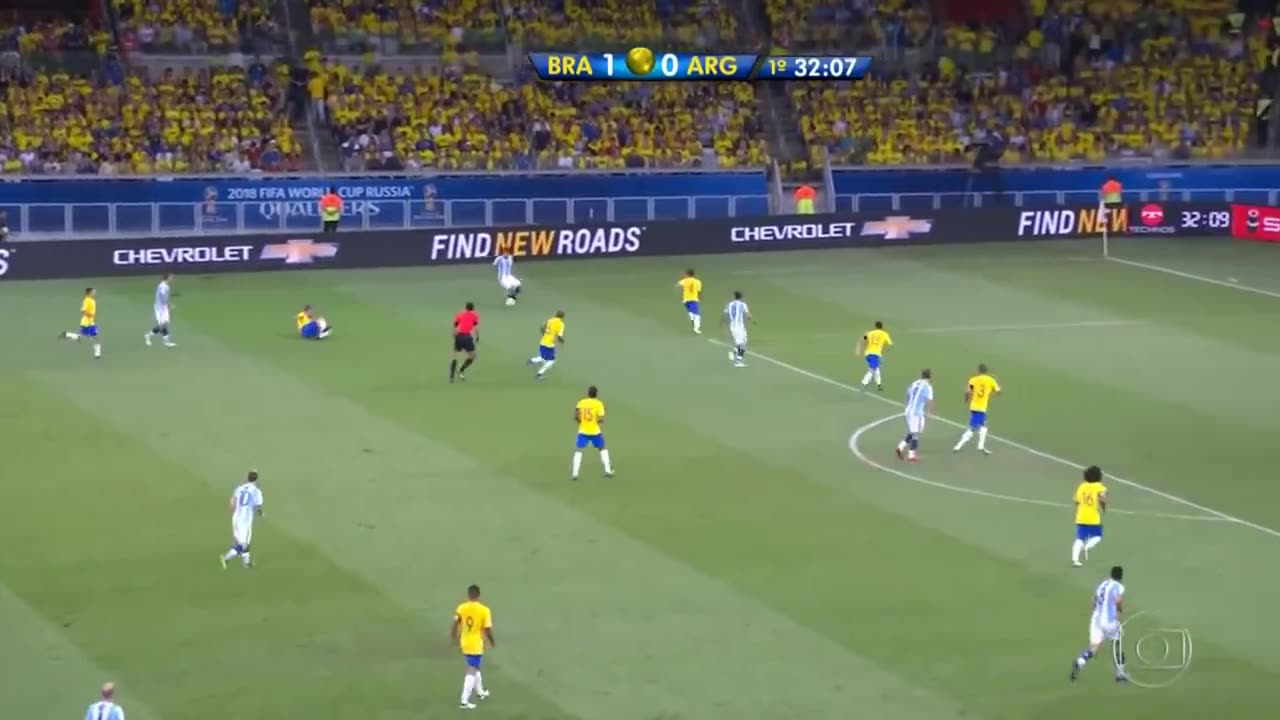 Full Match Brazil vs Argentina 2018 Fifa World Cup Qualifiers 11 10 2016
