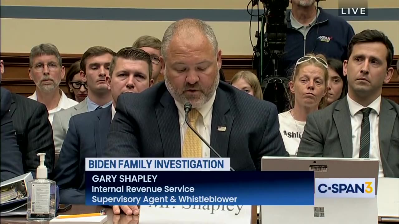 🚨BREAKING: IRS Whistleblower Gary Shapley: More examples of DOJ blocking the investigation.