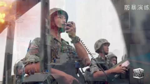 People's Liberation Army of China Enters Hong Kong 2019