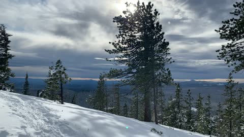 Majestic Summit Horizon – Central Oregon – Vista Butte Sno-Park – 4K