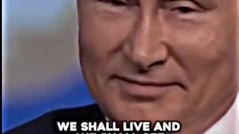 2023-02-23 Putin was asked why he didn't congratulate Zelensky when he became president.