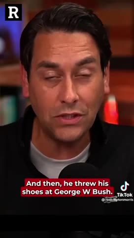 Threw his shoe at the guy - Iraqi father on Bush