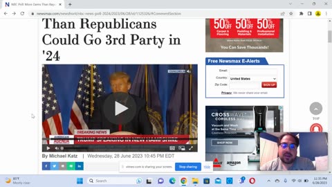 Dems worry 3rd party candidate could lead to a Trump victory