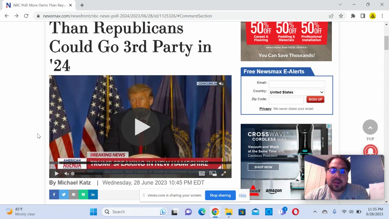 Dems worry 3rd party candidate could lead to a Trump victory