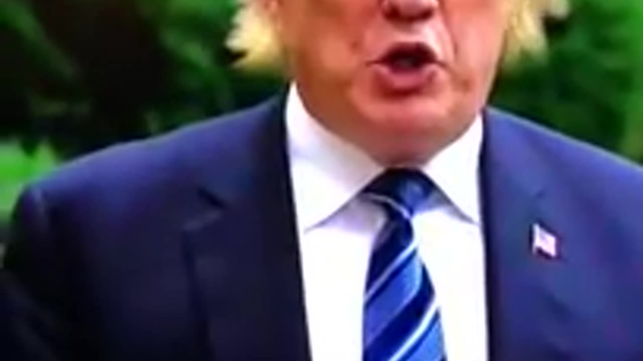 Donald Trumps hair flies off in winds from Hurricane Florence MUST SEE