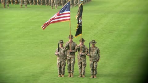 Adrian's graduation from Fort Benning Infantry 3rd Battalion 47th Infantry