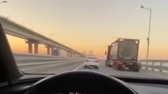 On the Crimean bridge at a speed of 305 km / h