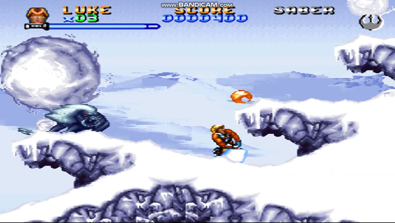 Super Star Wars - Empire Strikes Back - Arcade Classic, Game, Gaming, SNES, Super Nintendo