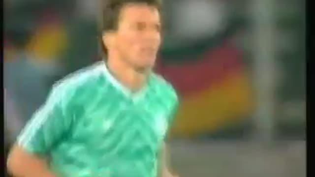 England vs Germany penalties 1990 World Cup semi-final