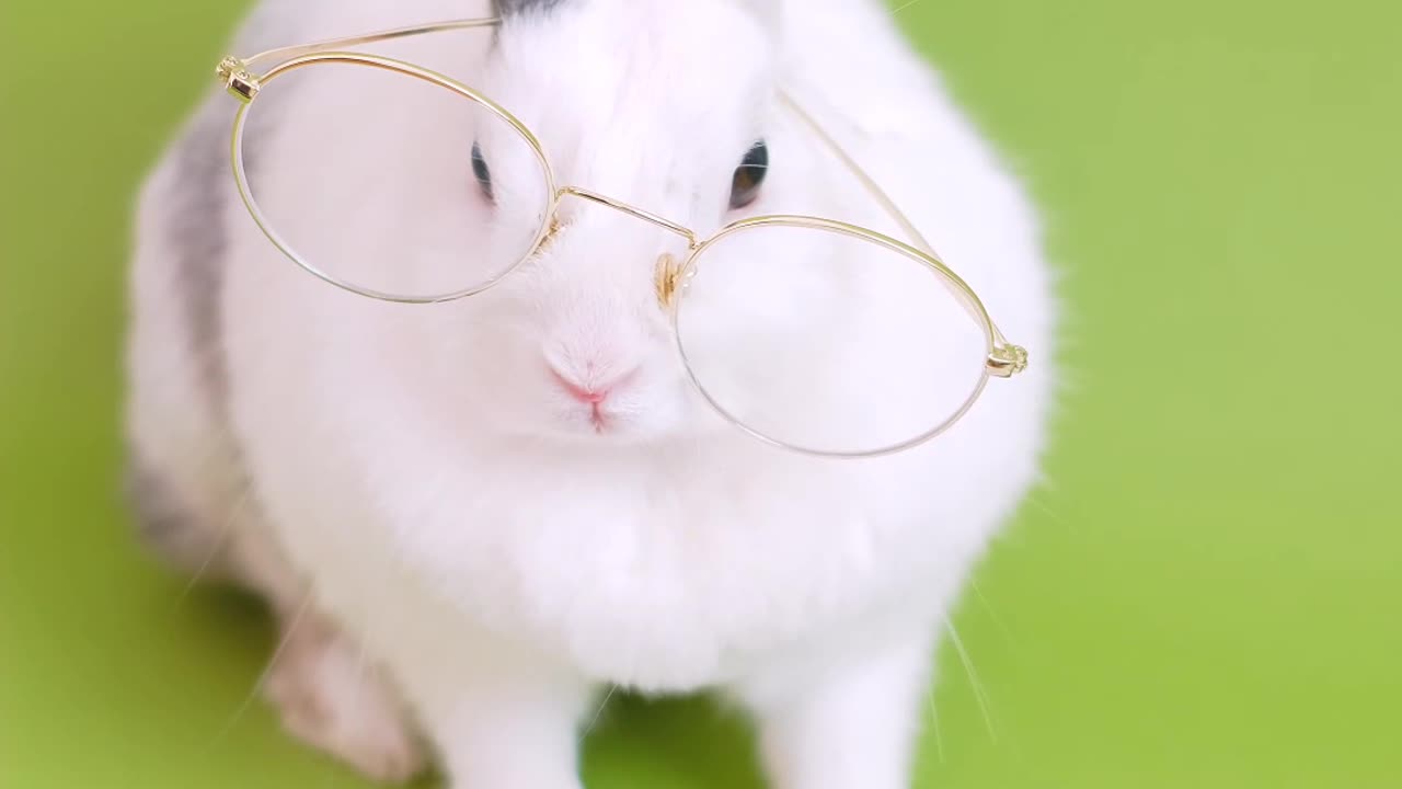 Beautiful animal Rabbit video