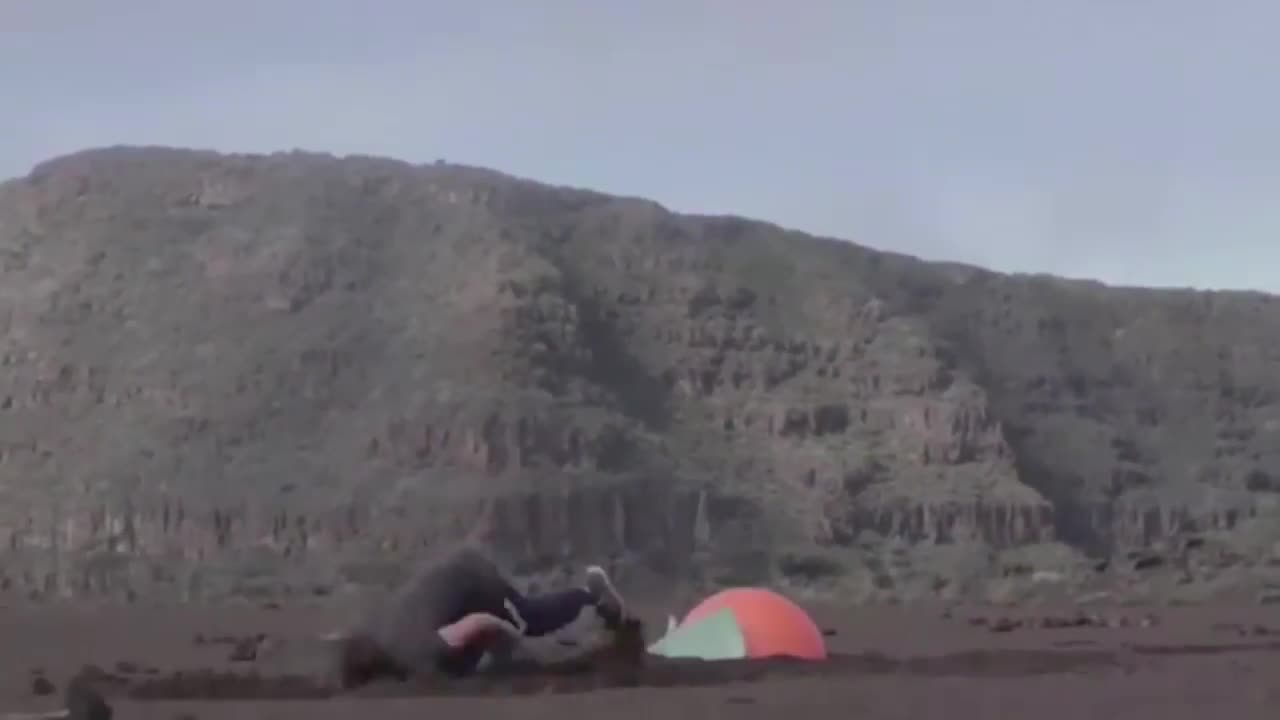 Guy Landed A Double Frontflip Off An Exercise Ball On His Face