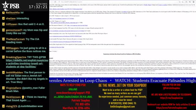 2021-12-06 17:00 EST - Freedom Rings: with Pamphlet Anon