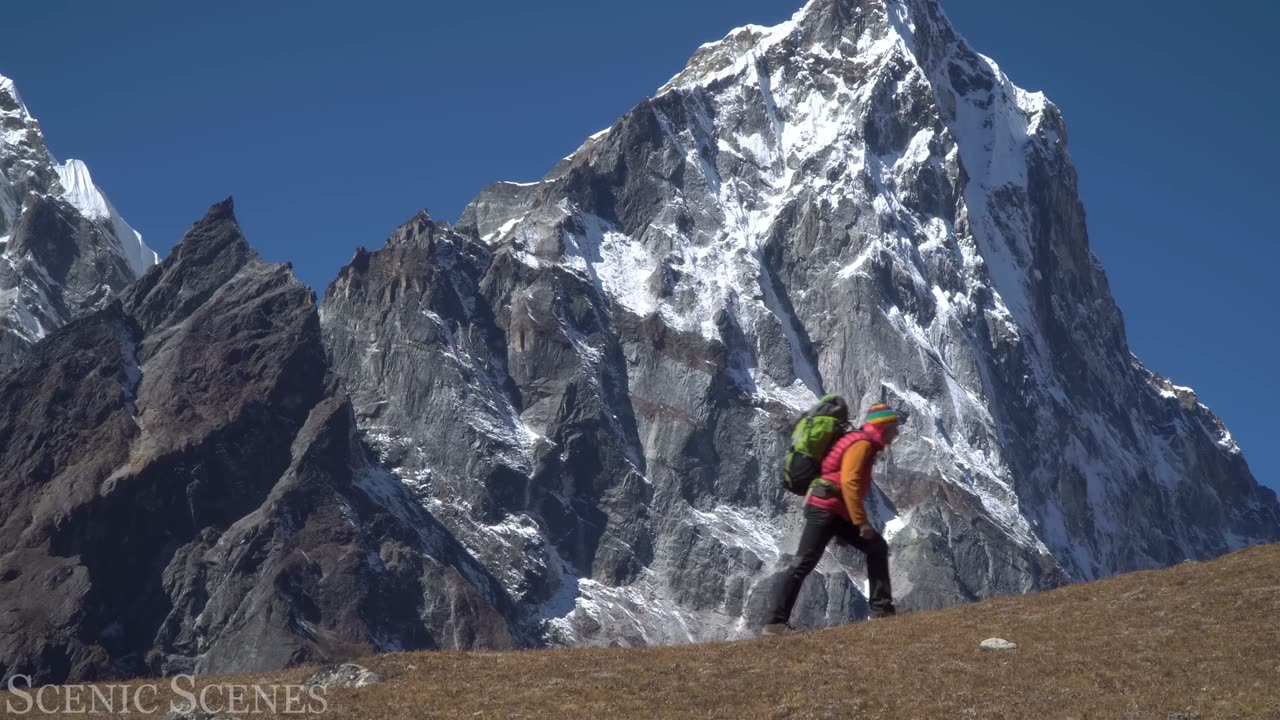 Nepal In 4K - Country Of The Highest Mountain In The World | Scenic Relaxation Film