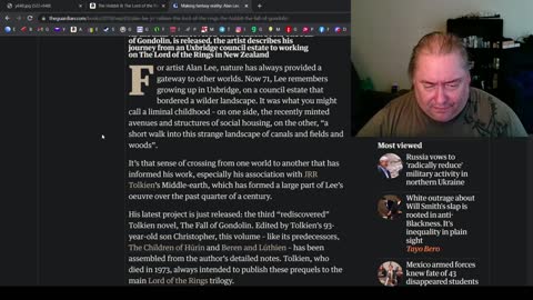 The Lord of the Rings & The Hobbit hardcovers with illustrations done Alan Lee