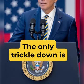 Bidenomics Trickledown Policy #Parody
