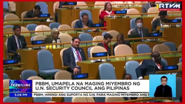 Pilipinas, mas makasasali umano sa diskusyon saWPS kung councilmember ng UN