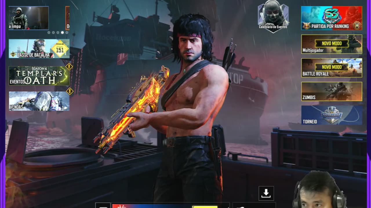 Acompanhe a emocionante jornada de AndréPara em Call of Duty Mobile!