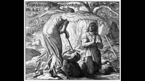 Tageslosung für Dienstag, den 31.August, zu Ri. 6,17