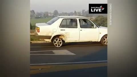 Car That Moves Without Tires Only In SA
