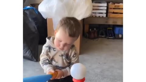 Boy followed the instructions