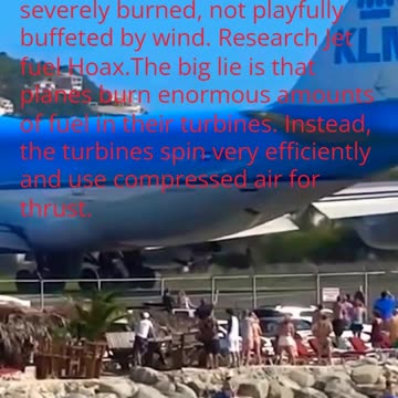 There is no heat in a jet exhaust