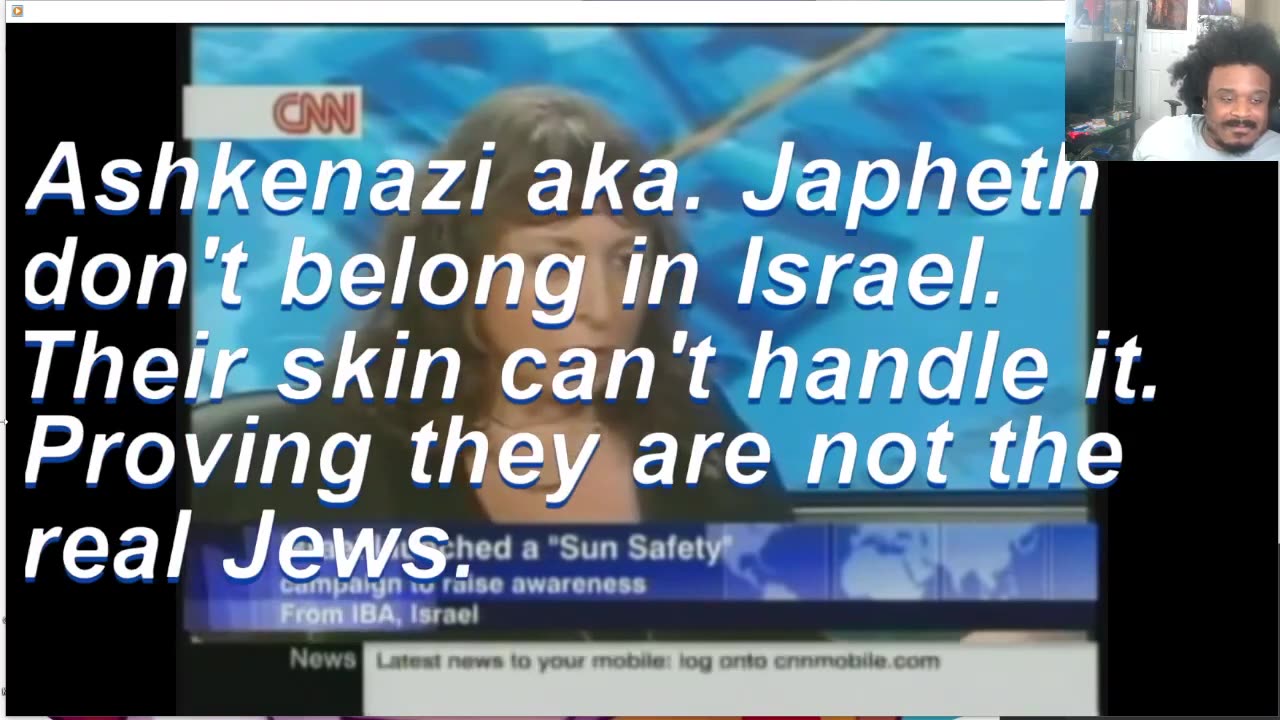 Japheth can't handle The Heat of the Middle East. Israel 2nd in the world for skin cancer.
