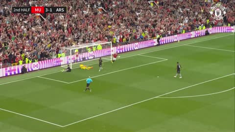 Four Wins In A Row Man Utd 31 Arsenal Highlights