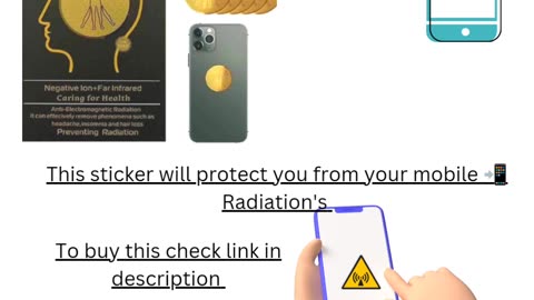 Radiation free mobile 📲 cover