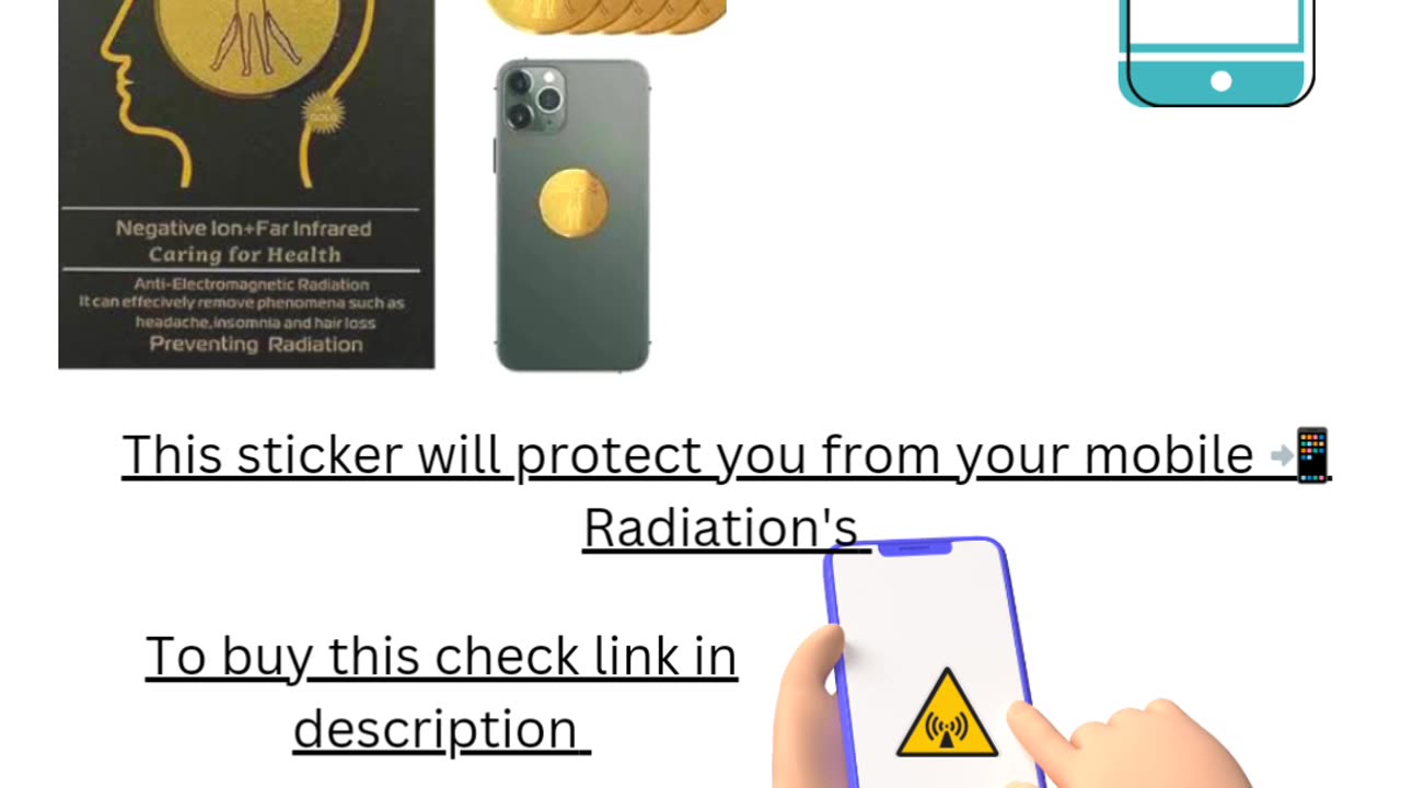 Radiation free mobile 📲 cover