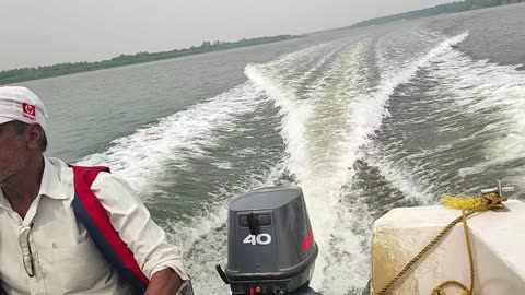 Speed boat ride