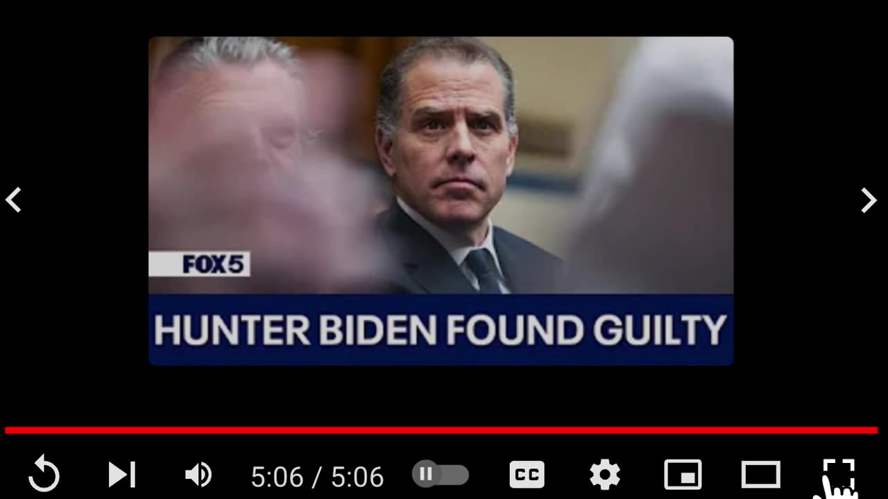 BREAKING:: HUNTER FOUND GUILTY on ALL COUNTS!
