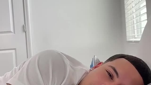 When your girlfriend wakes up with a manly voice