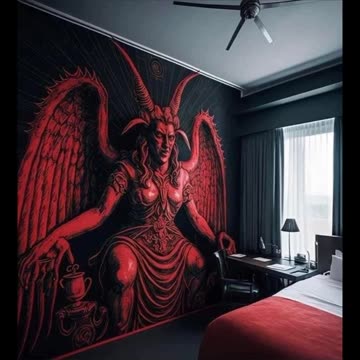Satanic hotel located in Plano,Texas...WILL YOU STAY THERE?