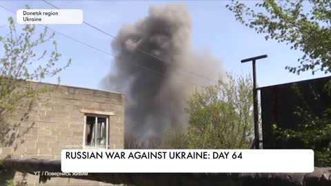 99% Russia's targets in Lysychansk is residential area. Enemy UAV downed over Odesa. 64th day of war