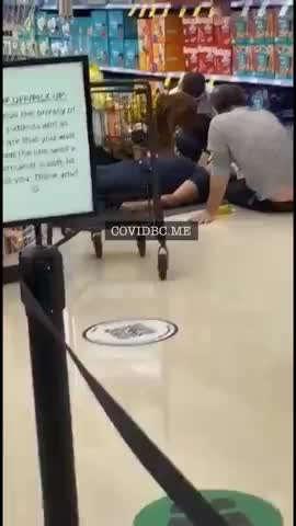 Saskatoon Man twitching on the floor after his Covid Booster Shot 💉👀 (Nov. 2022)