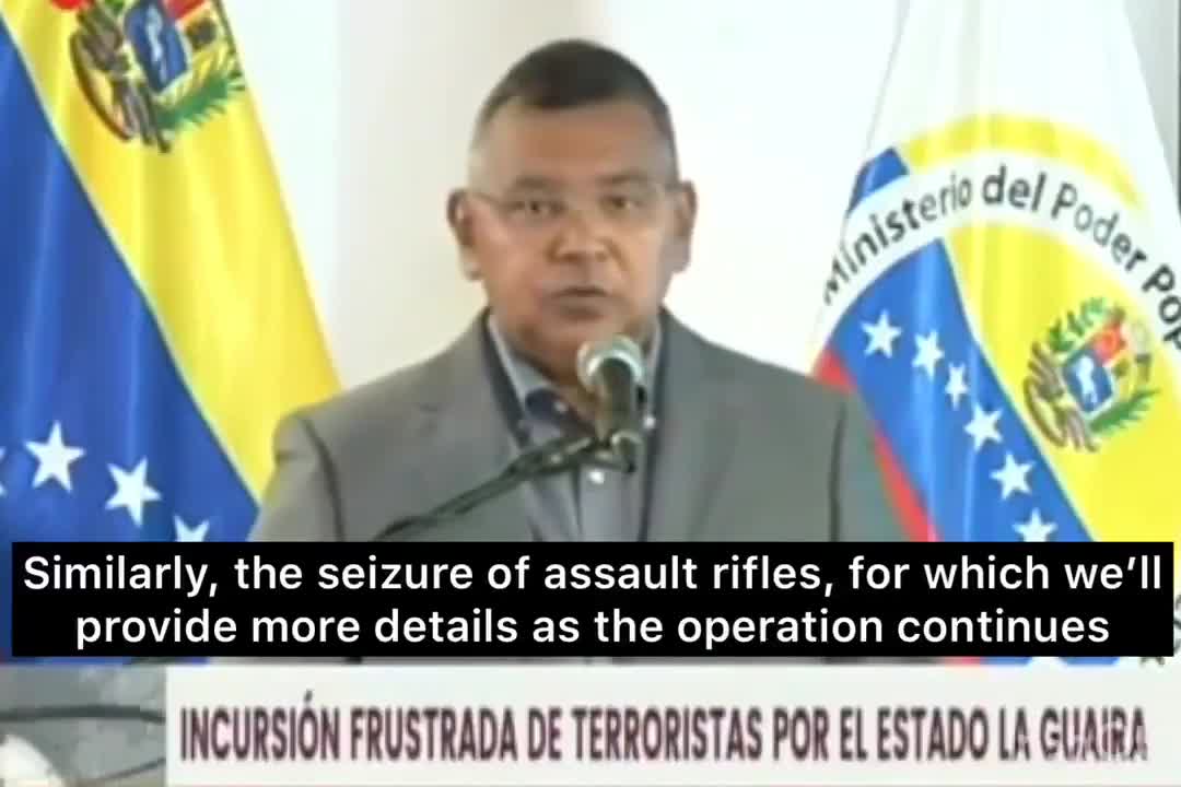 ENGLISH. May 3 Foiled Colombia attempt by armed mercenaries vs Venezuela. Credit: Camila teleSur