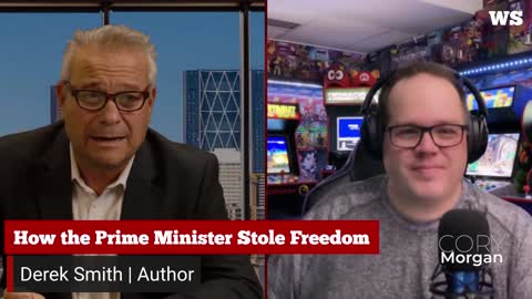 Author Derek Smith of How the Prime Minister Stole Freedom on his latest book