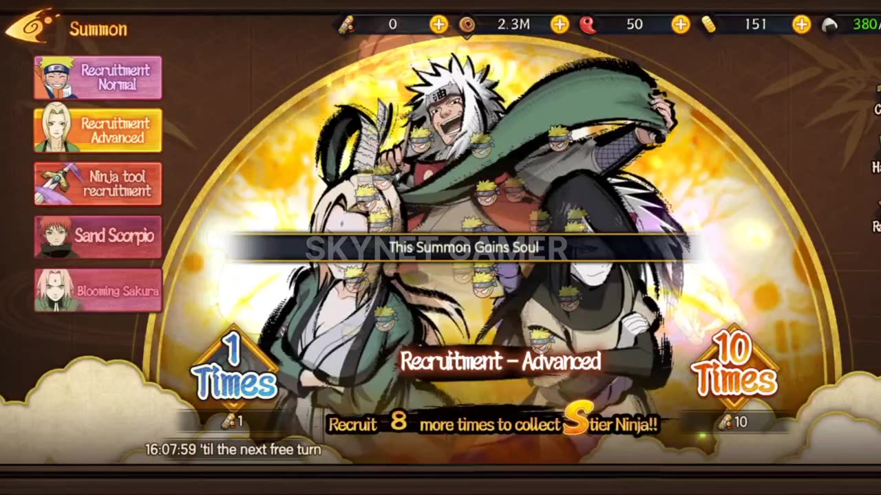 Naruto Anime Series Game (Tales of Gallant) Summoning New Best SS Characters