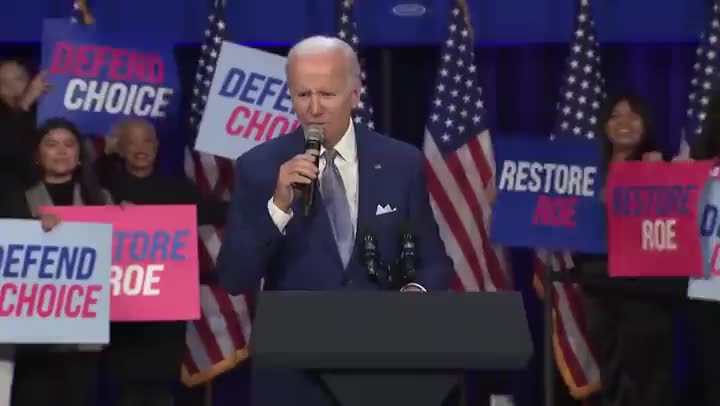 Joe Biden Apologizes For 'God Bless You All & May God Protect Our Troops, Thank You'