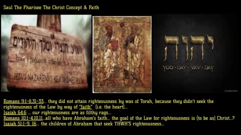 Paul The Pharisee & The Christ concept