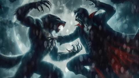 WEREWOLF AND VAMPIRE