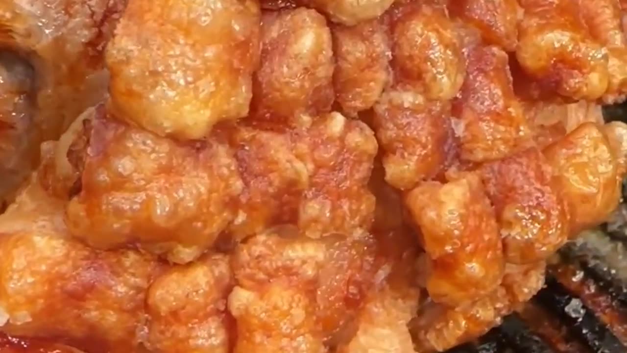 Crispy pork 🍖 BBQ