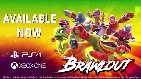 Brawlout - Yooka-Laylee Reveal Trailer