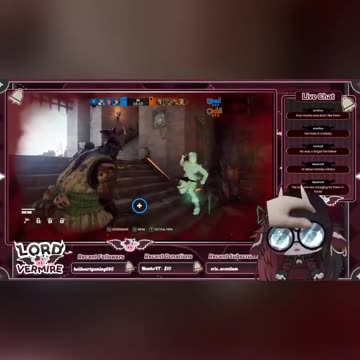 Vermire stretches too hard #Vtuber #shorts