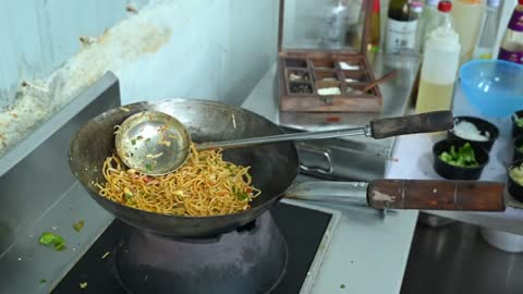 Shanghai Noodles Recipe _ शंघाई नूडल्स ll Shanghai Noodles restaurant style #trending #topfood