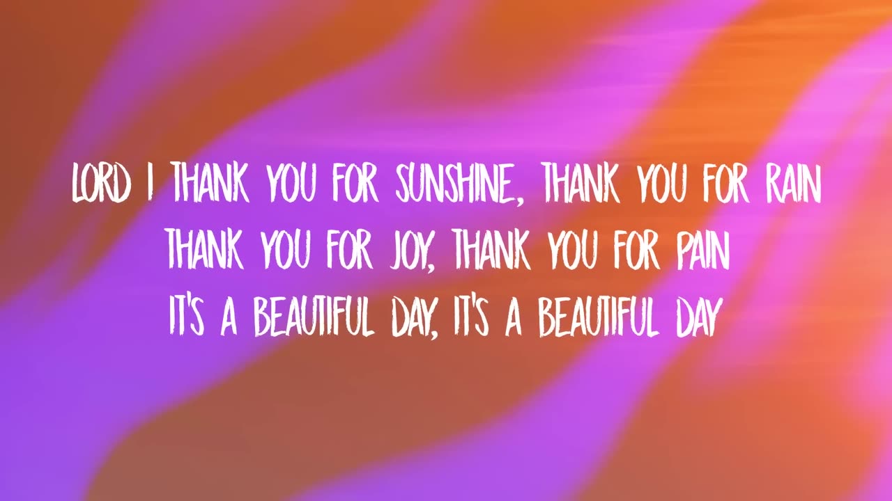 TRINIX x Rushawn - It’s A Beautiful Day (Lyrics) | lord i thank you for sunshine thank you for rain