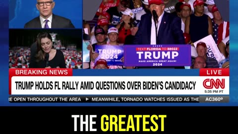 CNN Reads GLORIOUS Trump Quote Live on Air