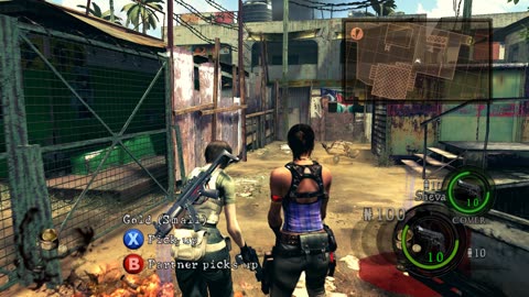 Resident evil 5 Rebecca gameplay