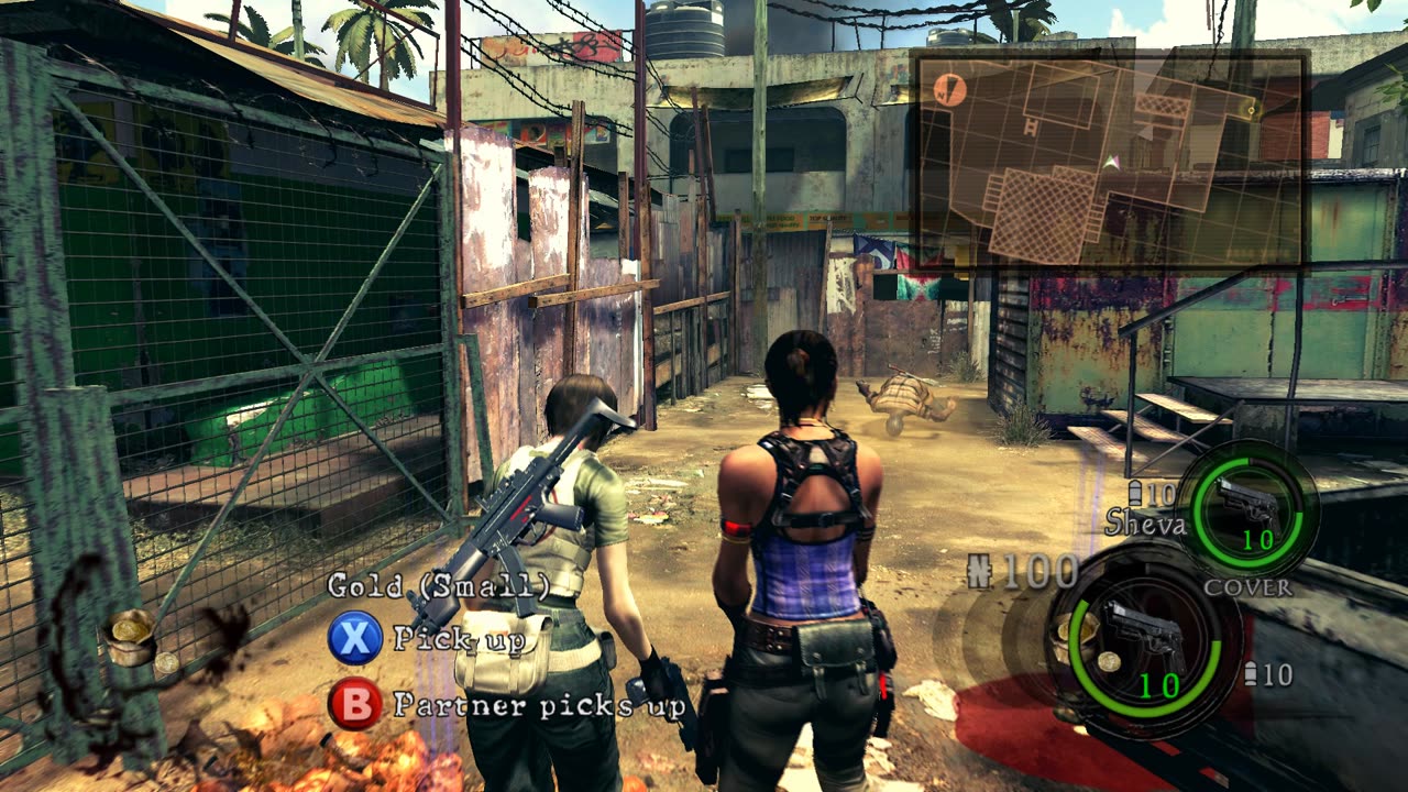 Resident evil 5 Rebecca gameplay
